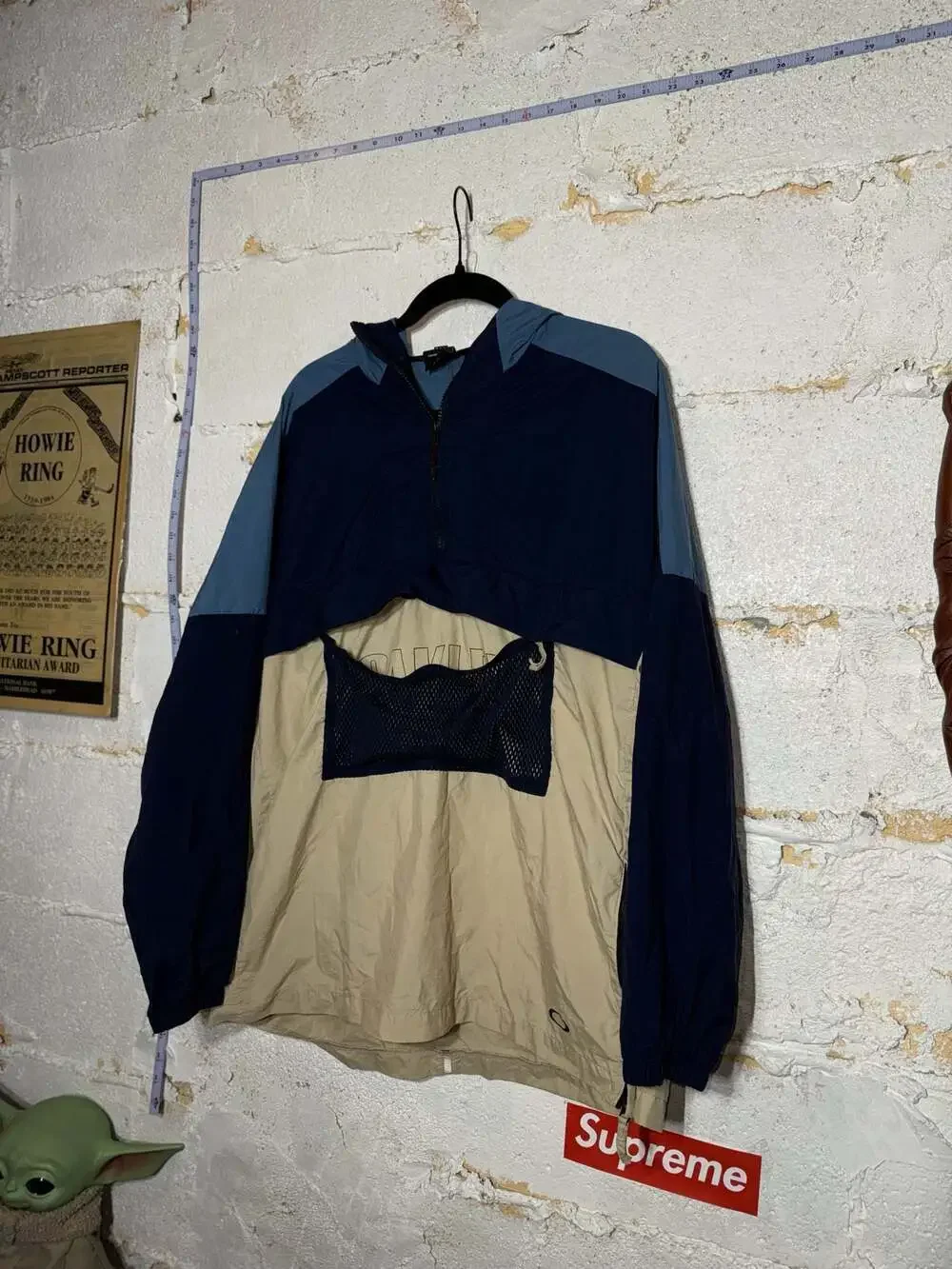 Vintage Oakley Software Technical Mesh Pocket Anorak Windbreaker Jacket - Picture 3 of 13